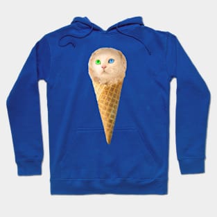 Ice Cream Cone Cat Hoodie